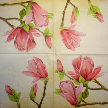 128 Magnolien - 3-lagig - Ihr - CS